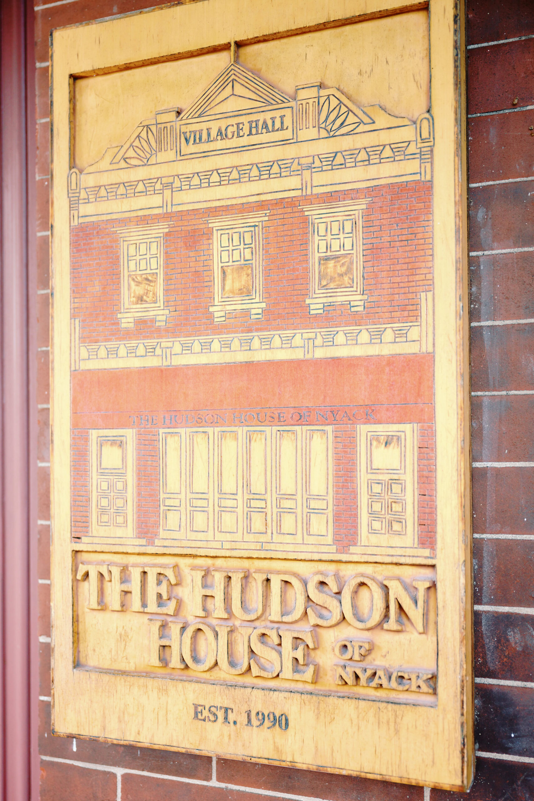 The Hudson House Sign