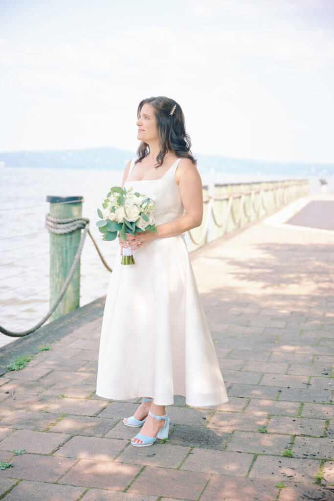 Bridal Portrait, for intimate wedding Ceremony in the Hudson Valley